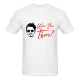 Johnny Depp Where You There? Graphic Tee - white