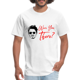 Johnny Depp Where You There? Graphic Tee - white