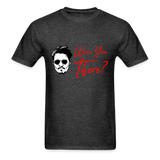 Johnny Depp Where You There? Graphic Tee - heather black