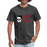 Johnny Depp Where You There? Graphic Tee - heather black
