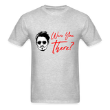 Johnny Depp Where You There? Graphic Tee - heather gray