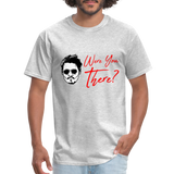 Johnny Depp Where You There? Graphic Tee - heather gray