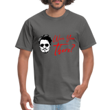Johnny Depp Where You There? Graphic Tee - charcoal