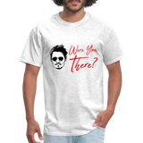Johnny Depp Where You There? Graphic Tee - light heather gray