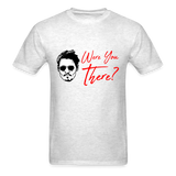 Johnny Depp Where You There? Graphic Tee - light heather gray