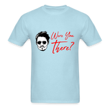 Johnny Depp Where You There? Graphic Tee - powder blue
