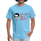 Johnny Depp Where You There? Graphic Tee - aquatic blue