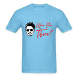 Johnny Depp Where You There? Graphic Tee - aquatic blue