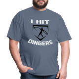 Swingman Baseball I Hit Dingers Graphic Tee - denim