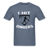 Swingman Baseball I Hit Dingers Graphic Tee - denim
