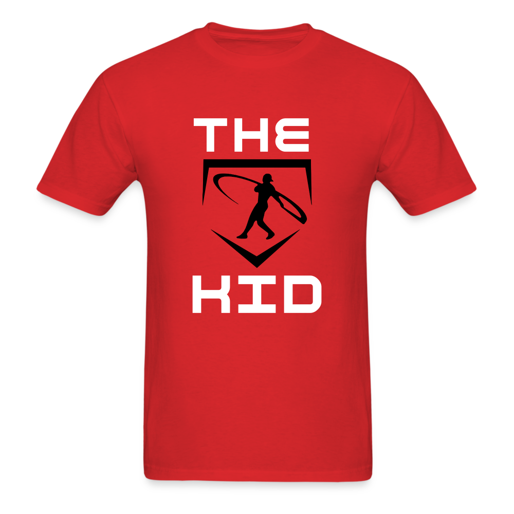 Swingman The Kid Baseball Graphic Tee; Ken Griffey Jr - red