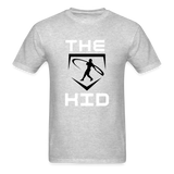 Swingman The Kid Baseball Graphic Tee; Ken Griffey Jr - heather gray