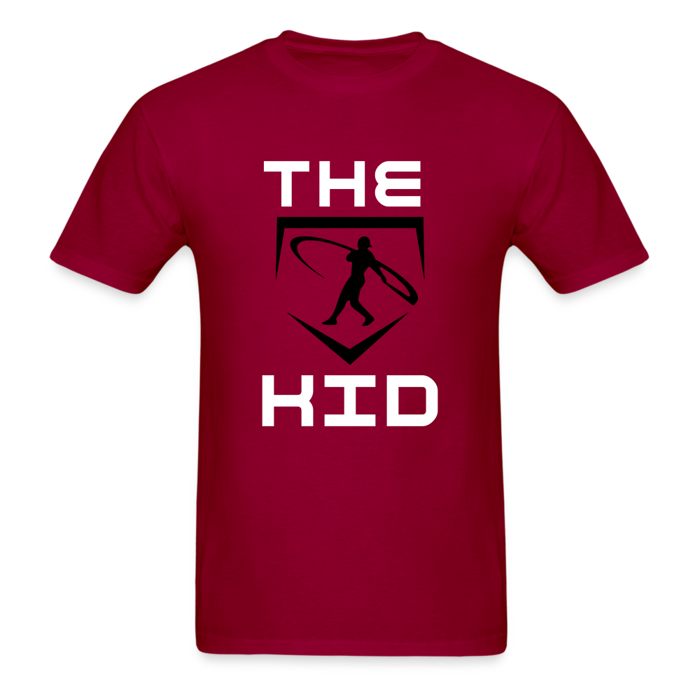 Swingman The Kid Baseball Graphic Tee; Ken Griffey Jr - dark red