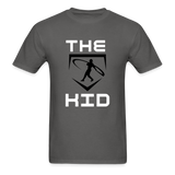 Swingman The Kid Baseball Graphic Tee; Ken Griffey Jr - charcoal