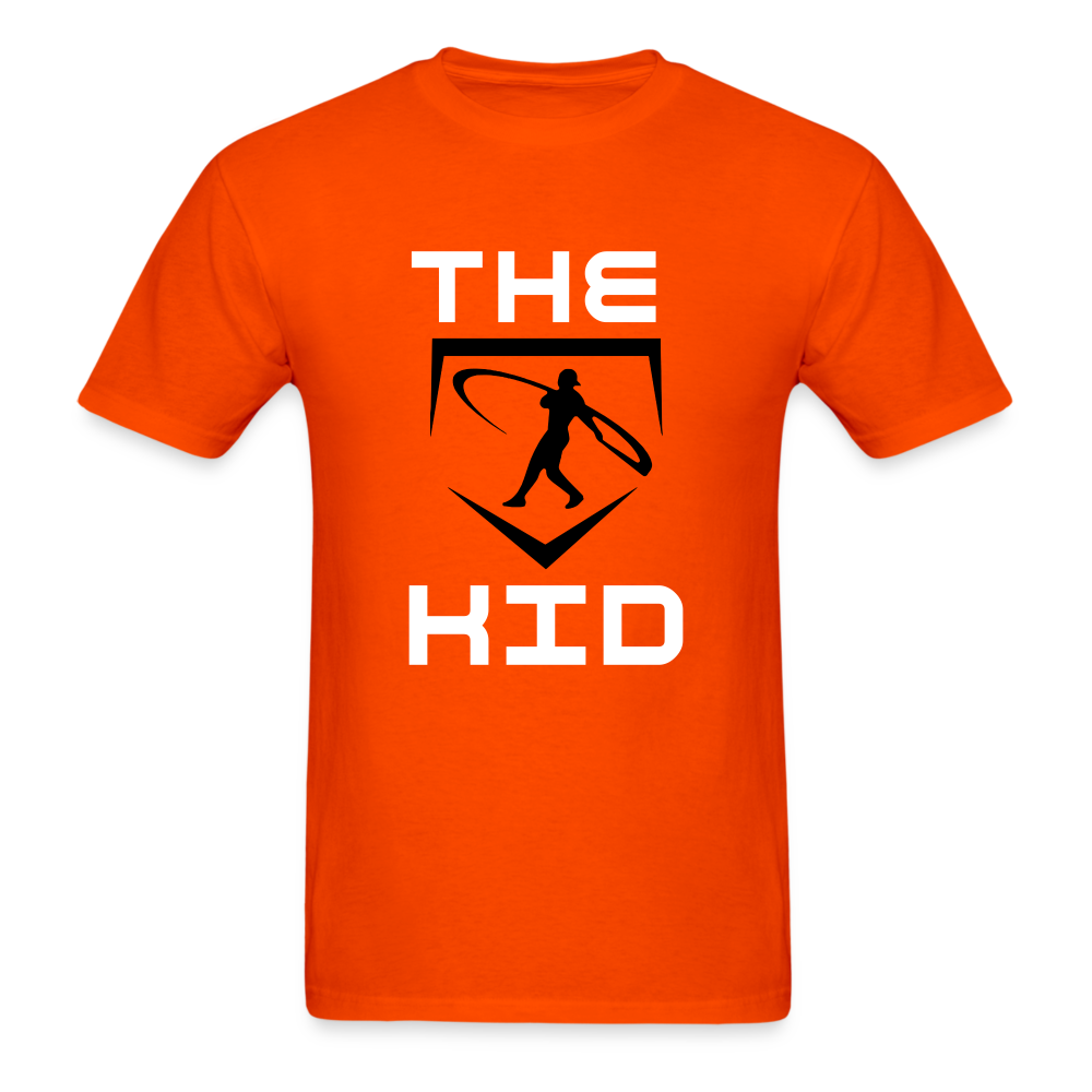 Swingman The Kid Baseball Graphic Tee; Ken Griffey Jr - orange