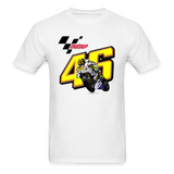 MotoGP Rossi 46 The Doctor Custom Graphic Tee - white