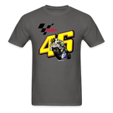 MotoGP Rossi 46 The Doctor Custom Graphic Tee - charcoal