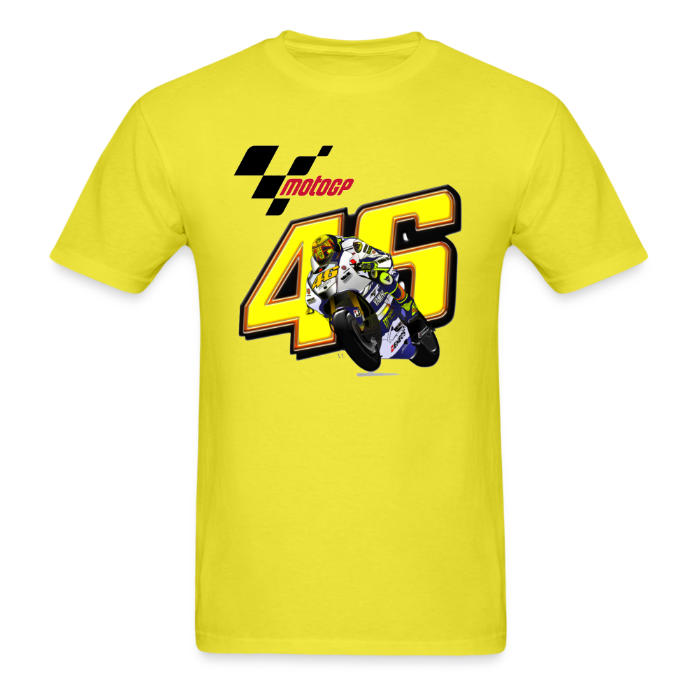 MotoGP Rossi 46 The Doctor Custom Graphic Tee - yellow