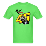 MotoGP Rossi 46 The Doctor Custom Graphic Tee - kiwi