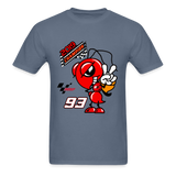 MotoGP Marquez 93 "Ant of Cervera" Custom Graphic Tee - denim