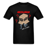 Metal Gear Solid T-Shirt; Solid Snake, Playstation, Gaming, MSG - black