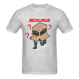 Metal Gear Solid T-Shirt; Solid Snake, Playstation, Gaming, MSG - heather gray