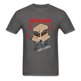 Metal Gear Solid T-Shirt; Solid Snake, Playstation, Gaming, MSG - charcoal