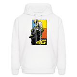 MotoGP Rossi 46 The Doctor Custom Hoodie - white