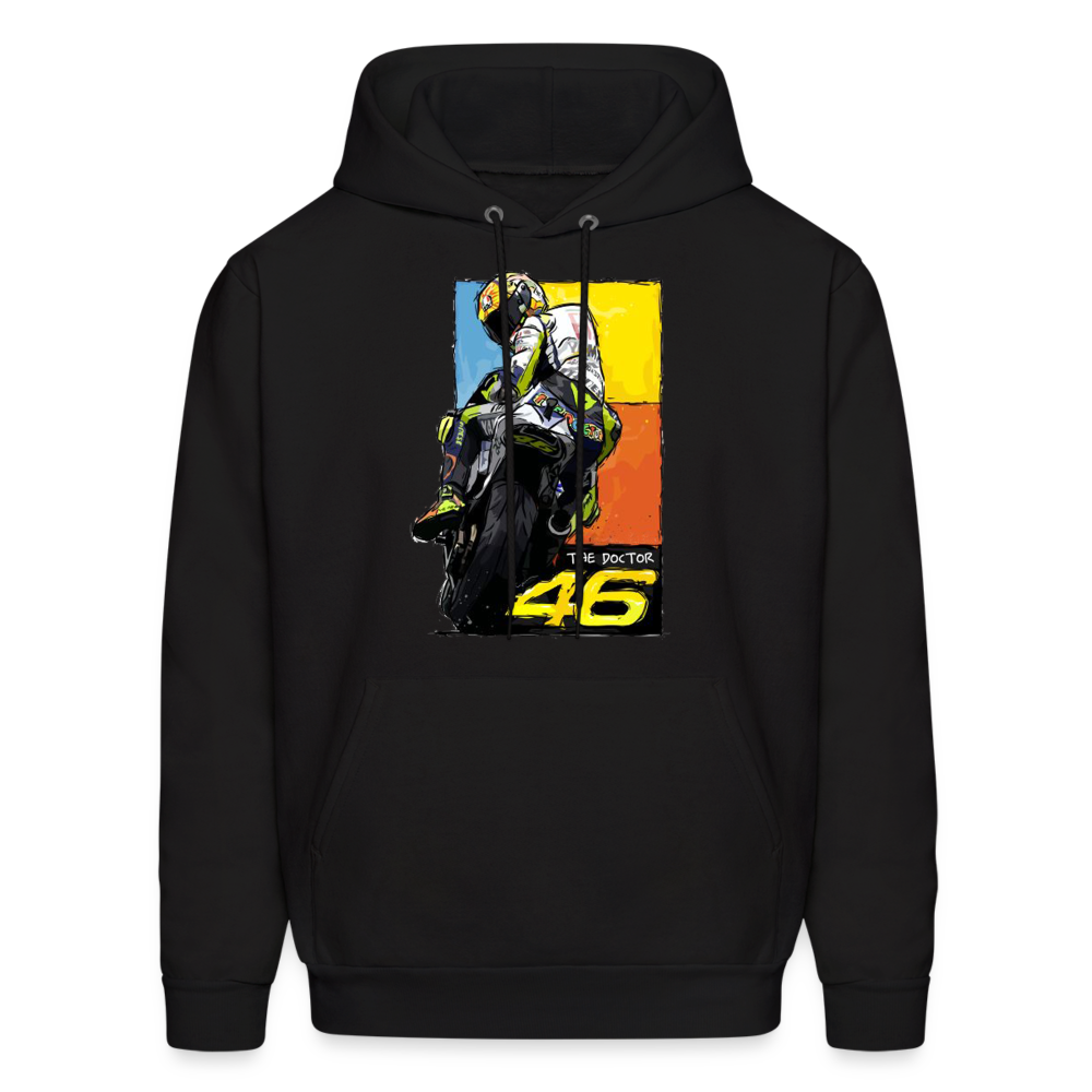 MotoGP Rossi 46 The Doctor Custom Hoodie - black