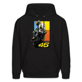 MotoGP Rossi 46 The Doctor Custom Hoodie - black