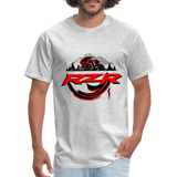 Custom Polaris RZR UTV/SXS Graphic Tee; Mavrick, KRX, Talon - heather gray