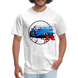Custom Nissan GTR R34 Skyline Graphic Tee - light heather gray