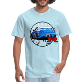 Custom Nissan GTR R34 Skyline Graphic Tee - powder blue