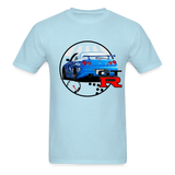 Custom Nissan GTR R34 Skyline Graphic Tee - powder blue