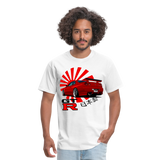 Custom JDM Tuner Nissan GTR R34 Skyline Graphic Tee - white