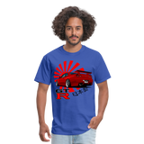 Custom JDM Tuner Nissan GTR R34 Skyline Graphic Tee - royal blue