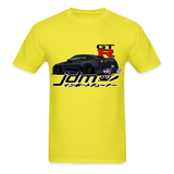 Custom JDM Tuner Nissan GTR R34 Skyline Graphic Tee - yellow