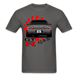 Custom JDM Tuner Nissan GTR R32 Skyline Graphic Tee - charcoal