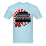 Custom JDM Tuner Nissan GTR R32 Skyline Graphic Tee - powder blue