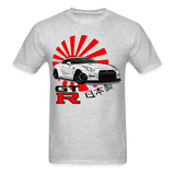 Custom JDM Tuner Nissan GTR R35 Graphic Tee - heather gray