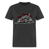 Just Send It SxS Custom Graphic Tee; RZR, Talon, KRX, Can-am, - heather black