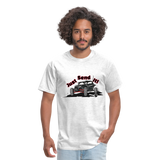 Just Send It SxS Custom Graphic Tee; RZR, Talon, KRX, Can-am, - light heather gray