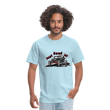 Just Send It SxS Custom Graphic Tee; RZR, Talon, KRX, Can-am, - powder blue