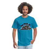 Just Send It SxS Custom Graphic Tee; RZR, Talon, KRX, Can-am, - turquoise