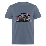 Just Send It SxS Custom Graphic Tee; RZR, Talon, KRX, Can-am, - denim