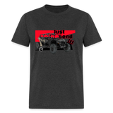 Just Send It SxS Custom Graphic Tee; RZR, Talon, KRX, Can-am, - heather black