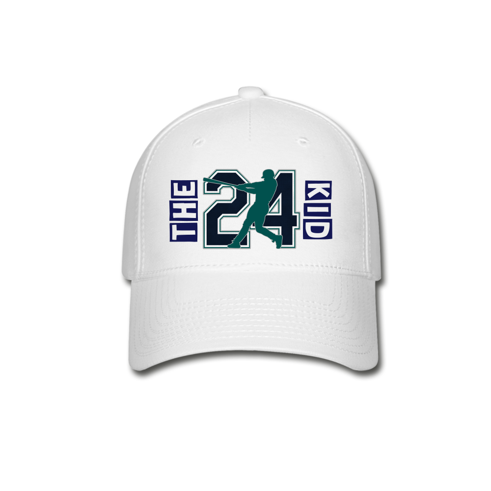 Griffey the Kid Baseball Cap - white