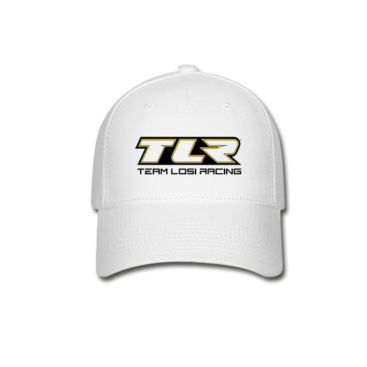 Custom Team Losi Racing Flex Fit Hat: Associated, Arma, Traxxas, - white