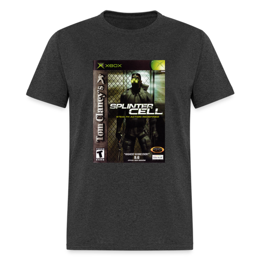 Custom Box Art Graphic tee - heather black