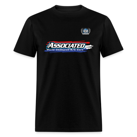 Custom Team Associated Rc Graphic Tee - black